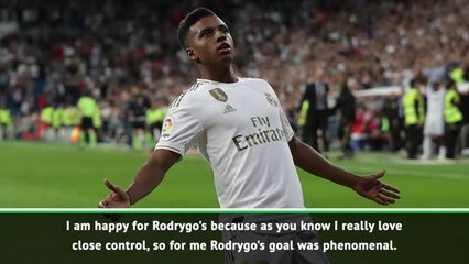 Rodrygo's goal was phenomenal - Zidane