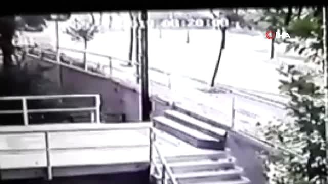 Bursa'da can pazarının yaşandığı kaza kamerada