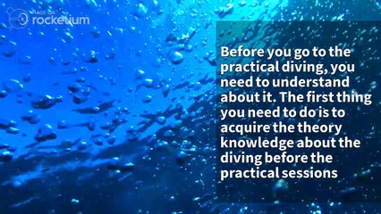 Experience a delightful diving experience with a proper planning