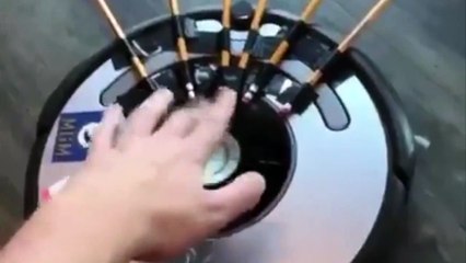 Les batailles d'aspirateur, le nouveau jeu à la mode