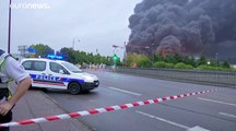 Γαλλία: Μεγάλη φωτιά σε εργοστάσιο χημικών