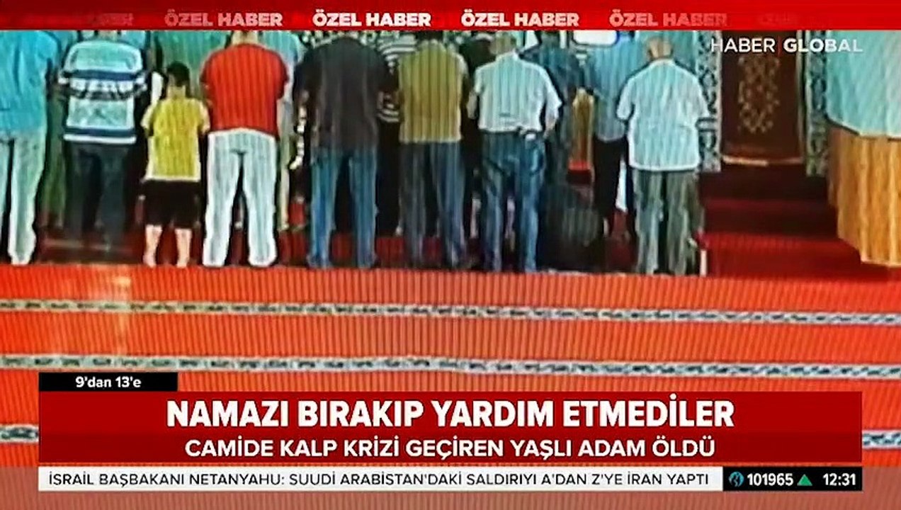 Camide namaz sırasında kalp krizi geçirdi; cema...