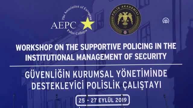Güvenliğin Kurumsal Yönetiminde Destekleyici Polislik çalıştayı