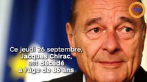 Jacques Chirac est décédé à l’âge de 86 ans.