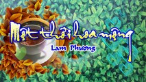 [Karaoke] MỘT THỜI HOA MỘNG - Lam Phương (Giọng Nữ)