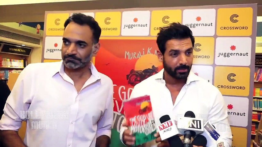 John Abraham Launches Murali K Menon’s Book ‘The God Who Loved Motorbikes