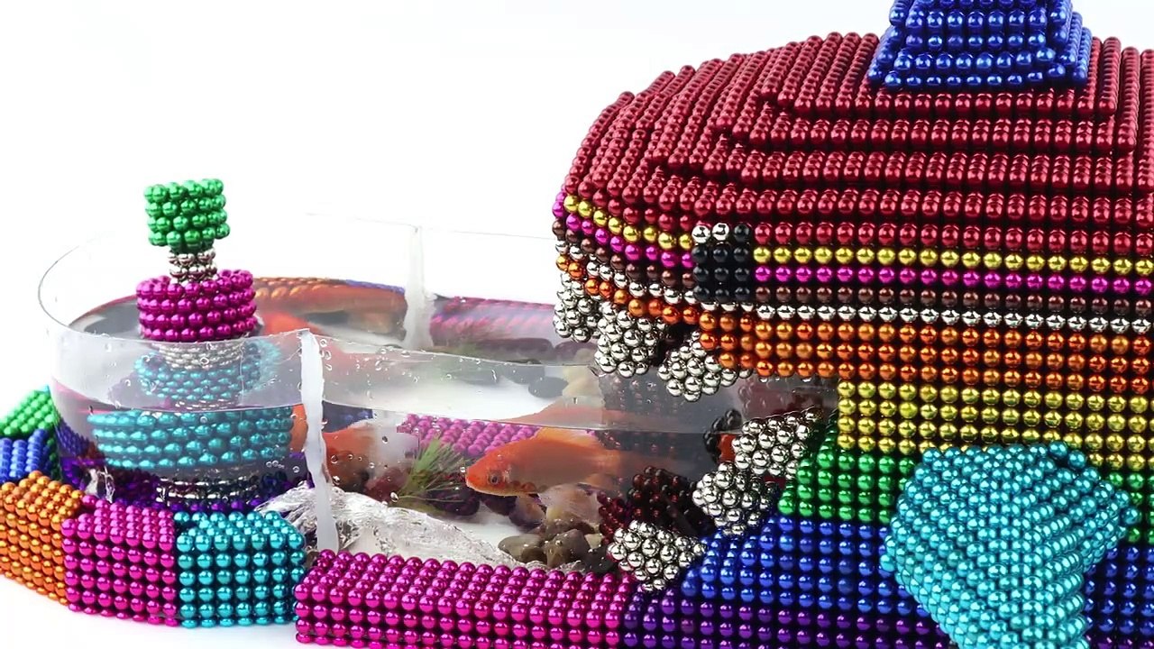 DIY - How To Build SHARK WATER PARK With Magnetic Balls (100% Satisfying and Relaxing)