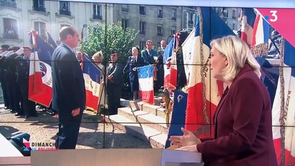 Marine Le Pen - France 3 dimanche 29 septembre 2019