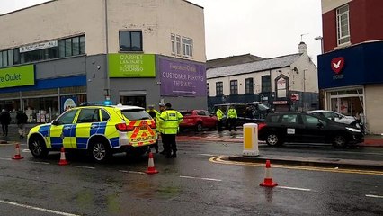20190929 Crash in Regent Street, Leeds