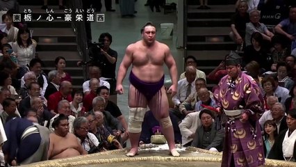 Tochinoshin vs Goeido - Aki 2019, Makuuchi - Day 15