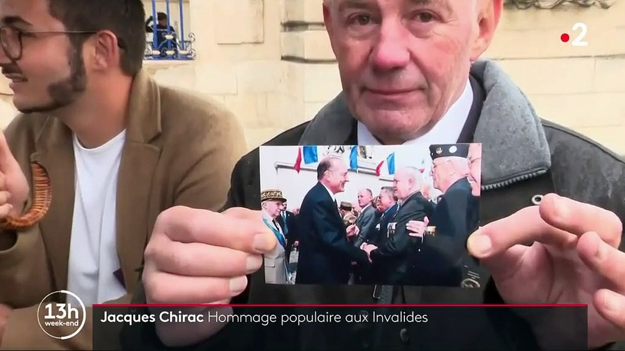 Jacques Chirac : hommage populaire aux Invalides