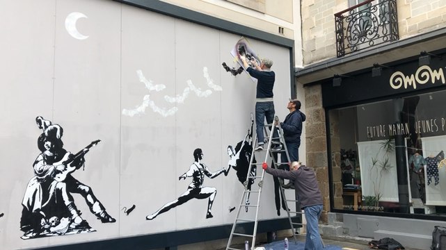 A Rennes, deux grands noms du graf