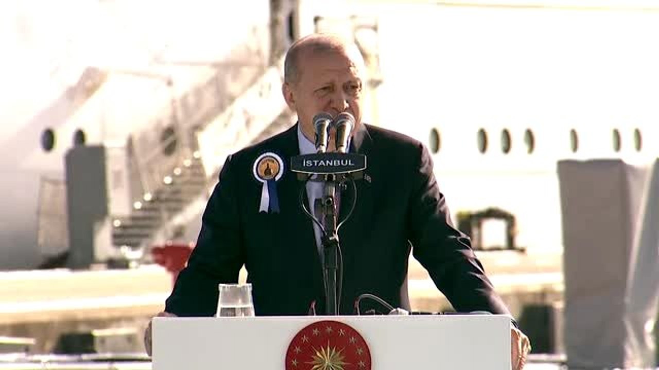 Erdoğan: "Türkiye'nin savunma sanayi alanında son dönemde katettiği mesafe istiklaline ve...