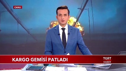 Güney Kore'de Kargo Gemisi Patladı