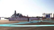 Milli savaş gemisi 'Kınalıada' Deniz Kuvvetlerine teslim edildi - Savunma Sanayii Başkanı Demir - İSTANBUL
