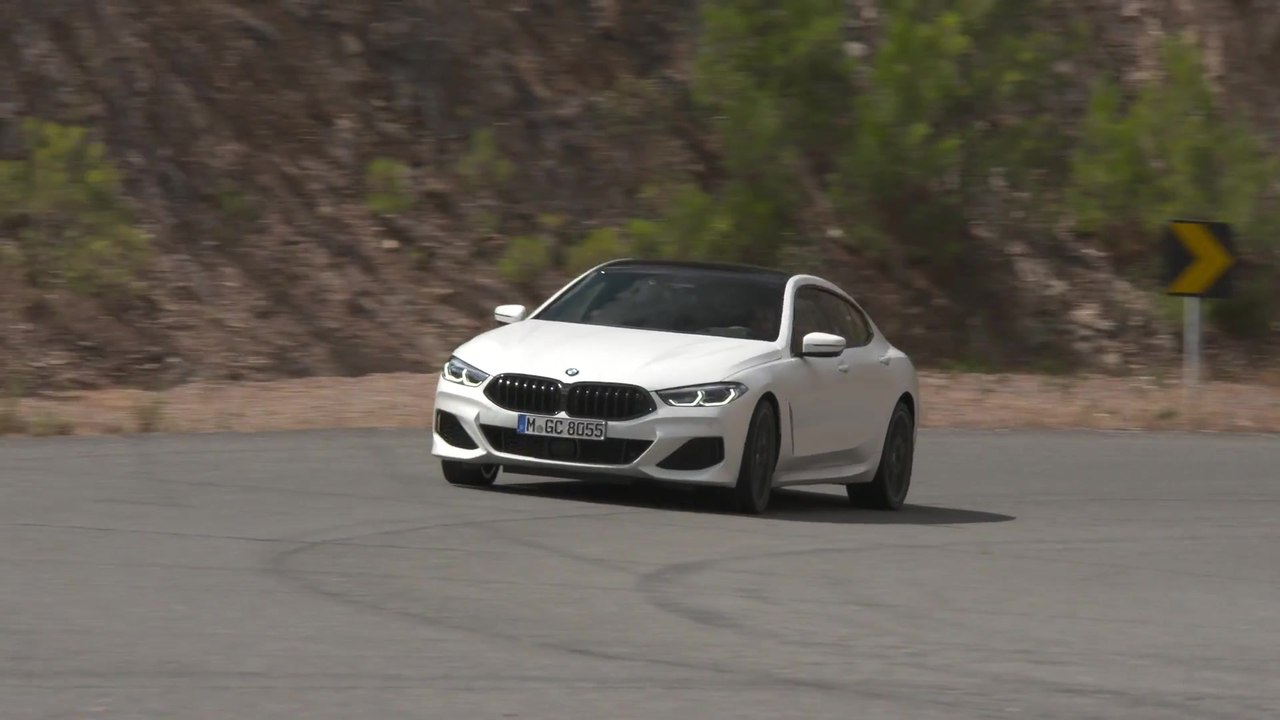 Das neue BMW 8er Gran Coupé in Faro, Portugal