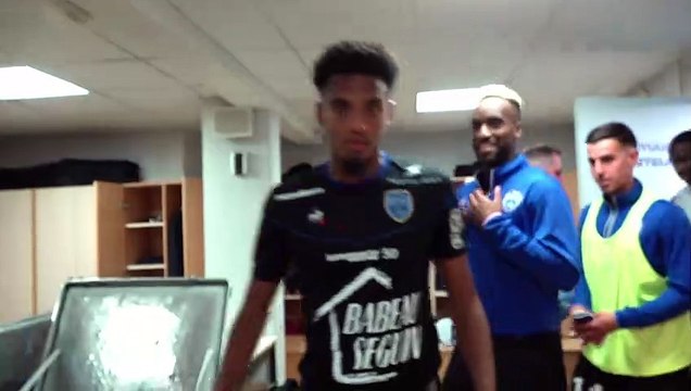AJA 1-2 ESTAC⎥La victoire fêtée dans le vestiaire troyen !