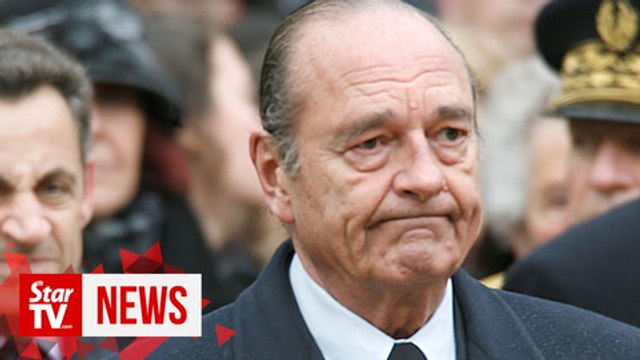 Former French president Jacques Chirac dies, aged 86