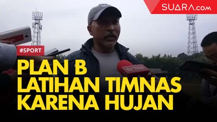 Fakhri Husaini Jelaskan Hujan Membuat Timnas U-19 Tak Berlatih Sesuai Planing