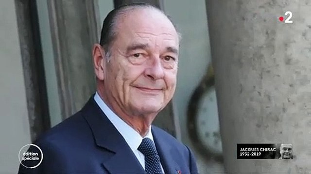 Le Fil Actu - L'ancien Président de la République Jacques Chirac est décédé ce matin à 86 ans - L'émotion à travers toute la France à vivre minute par minute ici - Emmanuel Macron à 20h ce soir à la télé