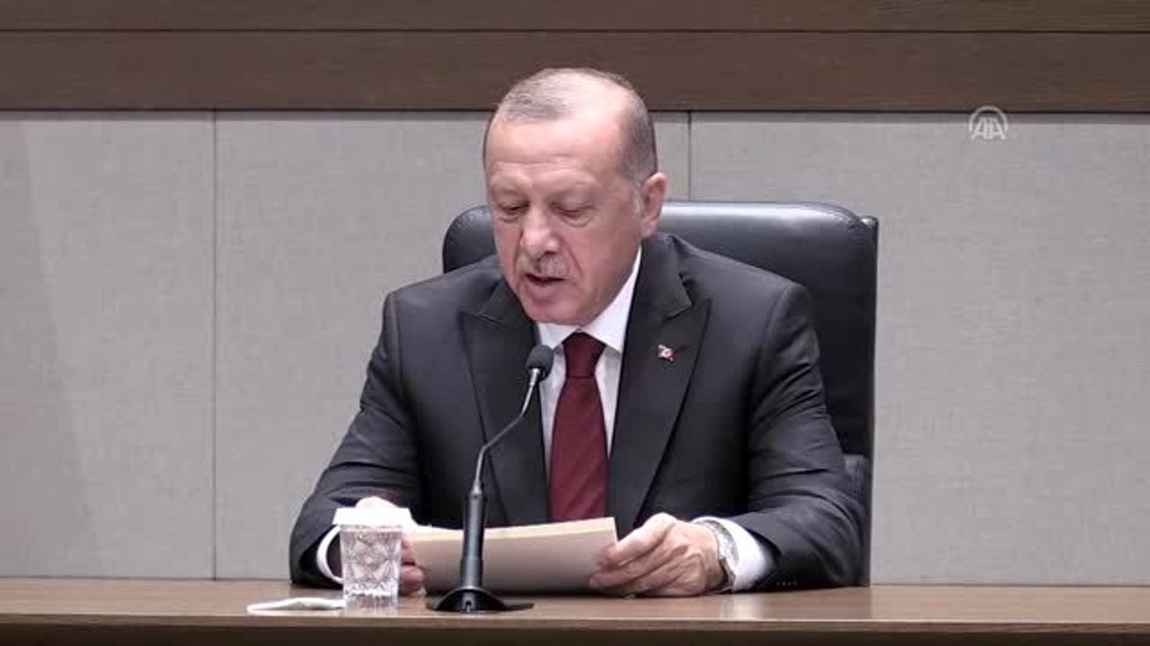 Cumhurbaşkanı Erdoğan: "BM 75. Genel Kurul Başkanlığı görevine Volkan Bozkır'ın adaylığını takdim...