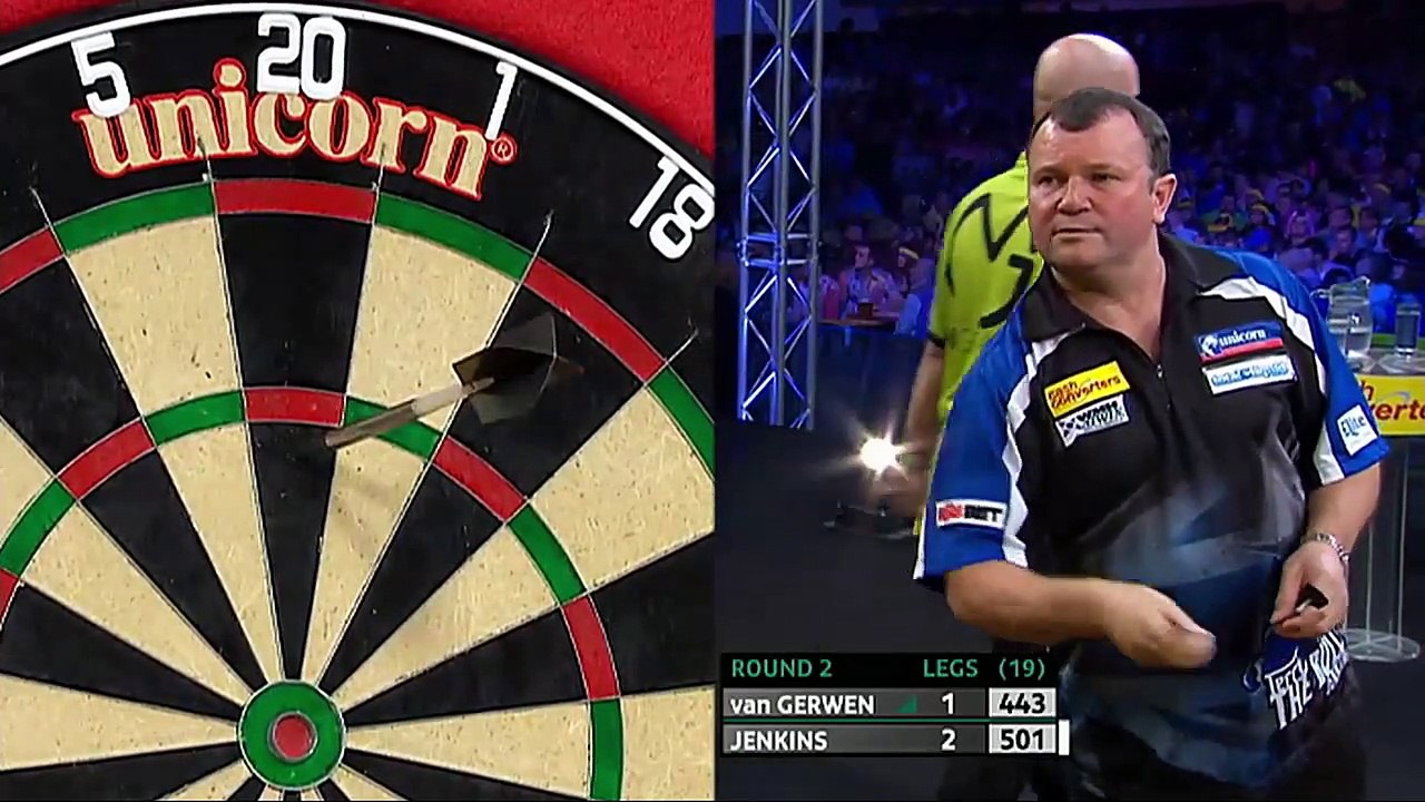 PDC Players Championship Finals 2014 2nd Round - van Gerwen vs Jenkins