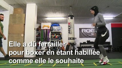 Zeina Nassar, la boxeuse allemande qui se bat pour le port du hijab sur le ring