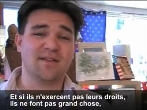 Lutte de badges dans la campagne électorale américaine