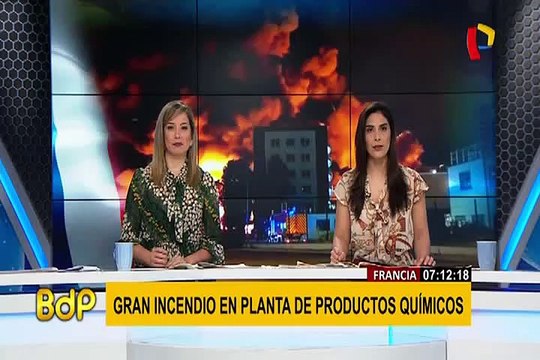 Francia: incendio de planta química provoca alerta de contaminación en río Sena