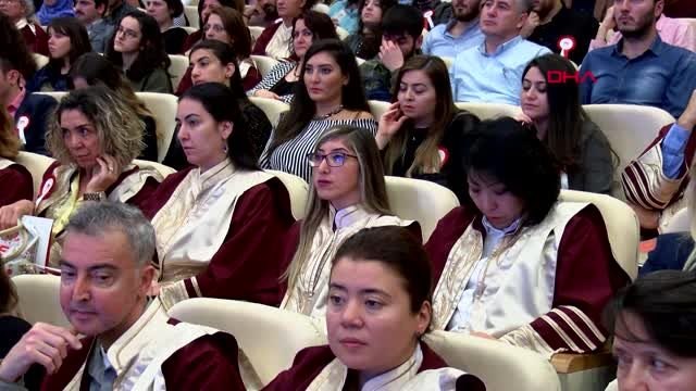 Ankara hacı bayram veli üniversitesi'nde öğrencilere ilk dersi tbmm başkanı şentop verdi