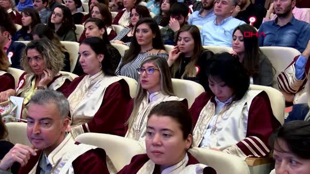 Ankara hacı bayram veli üniversitesi'nde öğrencilere ilk dersi tbmm başkanı şentop verdi