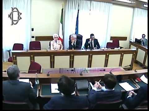 Roma - Audizione procuratore Melotti e Giuseppe Costanza (26.09.19)