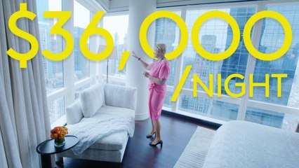 Inside a $36K a Night NYC Hotel Room