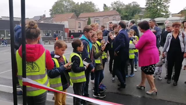 Mouscron: inauguration de l'extension du Centre éducatif européen