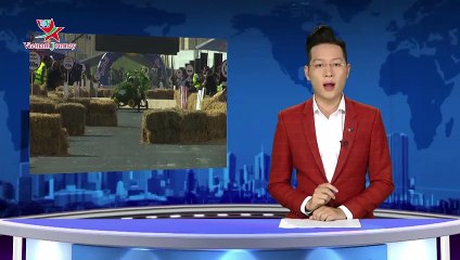 Thú vị cuộc đua xe tự chế tại Jordan