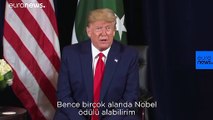 Trump: Nobel barış ödülü dürüst bir şekilde dağıtılmıyor, yoksa benim almam gerekir