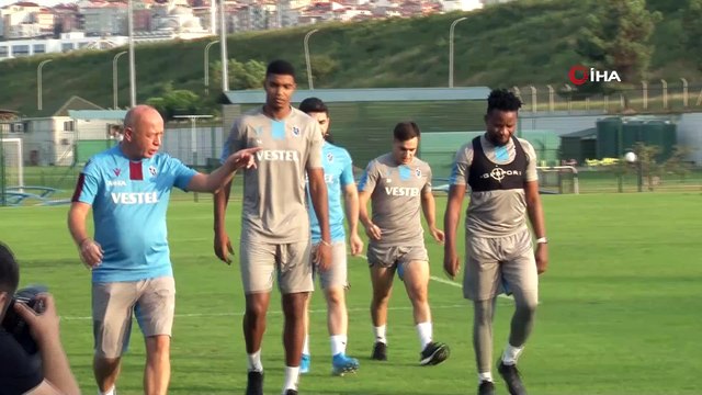 Trabzonspor Beşiktaş maçı hazırlıklarını sürdürdü