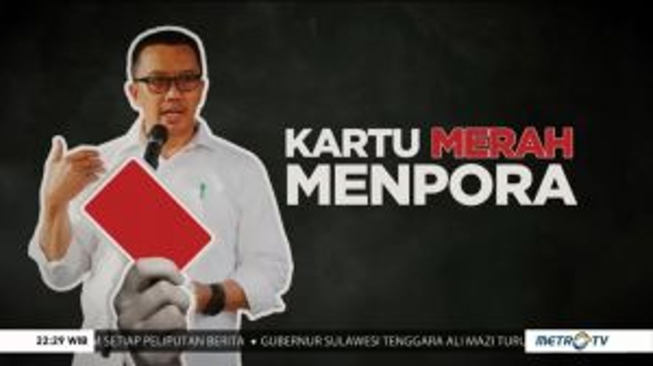 Kartu Merah Menpora (1)