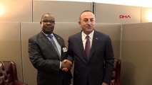 Çavuşoğlu, burundi dışişleri bakanı ezechiel nibigira ile görüştü