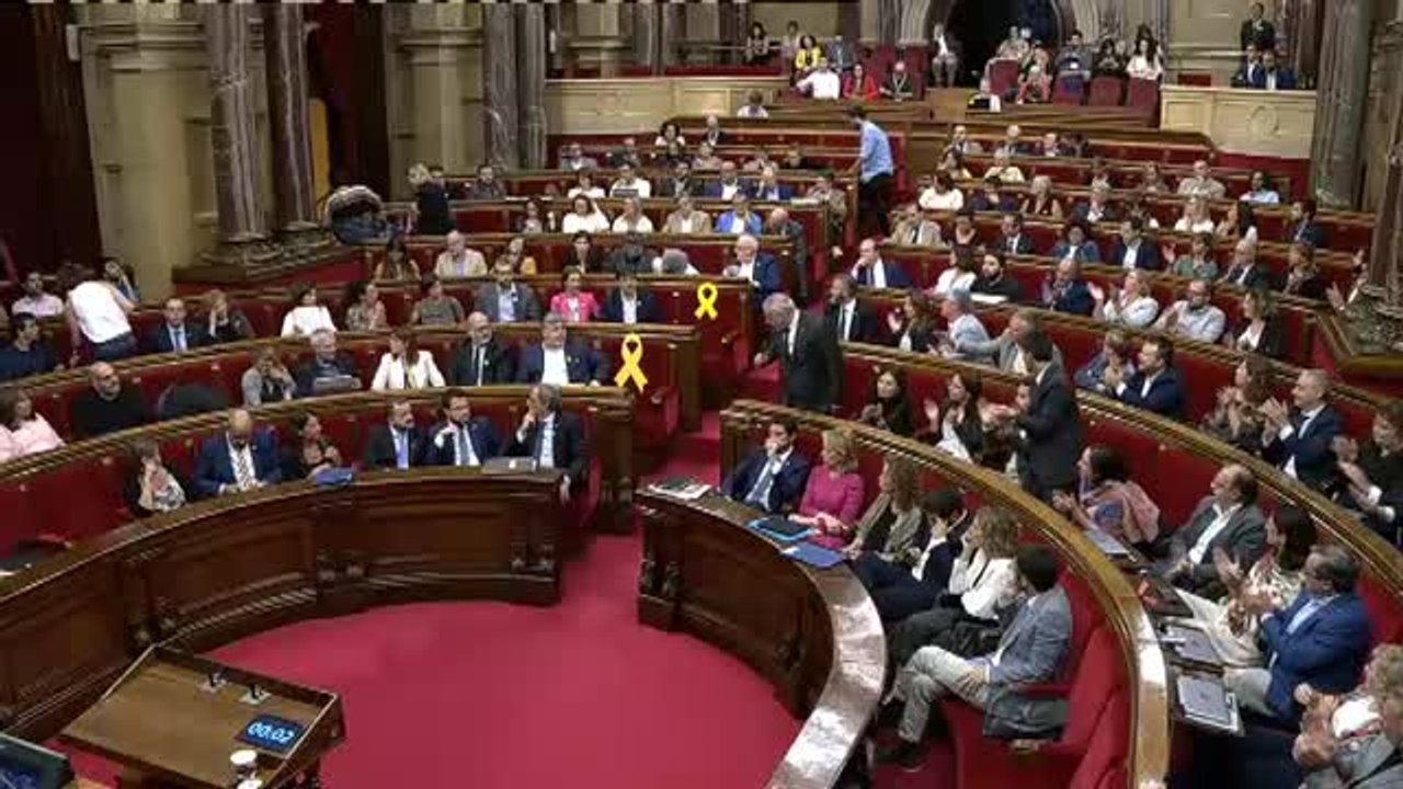 Carrizosa en el Parlament: "Nos sentimos amenazados por quienes respaldan el terrorismo"