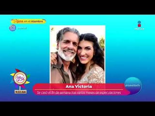¡La hija de Amanda Miguel y Diego Verdaguer se casó! | Sale el Sol