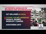 Detectan anomalías en dinero entregado para la reconstrucción | Noticias con Ciro Gómez Leyva