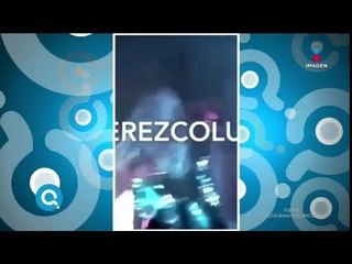 Paulina Rubio se cae en concierto | Qué Importa