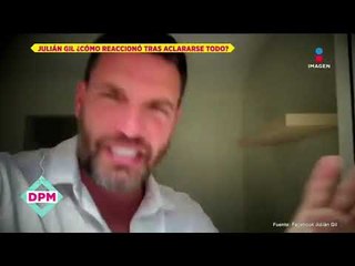 Julián Gil agradece a De Primera Mano por aclarar permiso de fotos | De Primera Mano