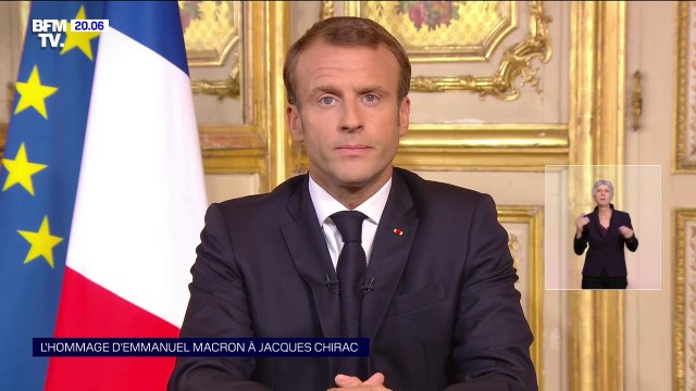 Emmanuel Macron: Jacques Chirac eut aussi des drames intimes, que sa pudeur toujours entoura de silence