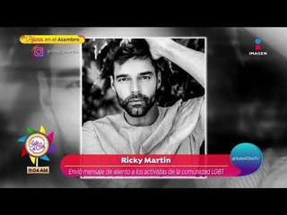 ¡Ricky Martin alza la voz por la comunidad LGBT! | Sale el Sol