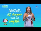 ¿Por qué es importante desayunar antes de salir de casa? | Sale el Sol