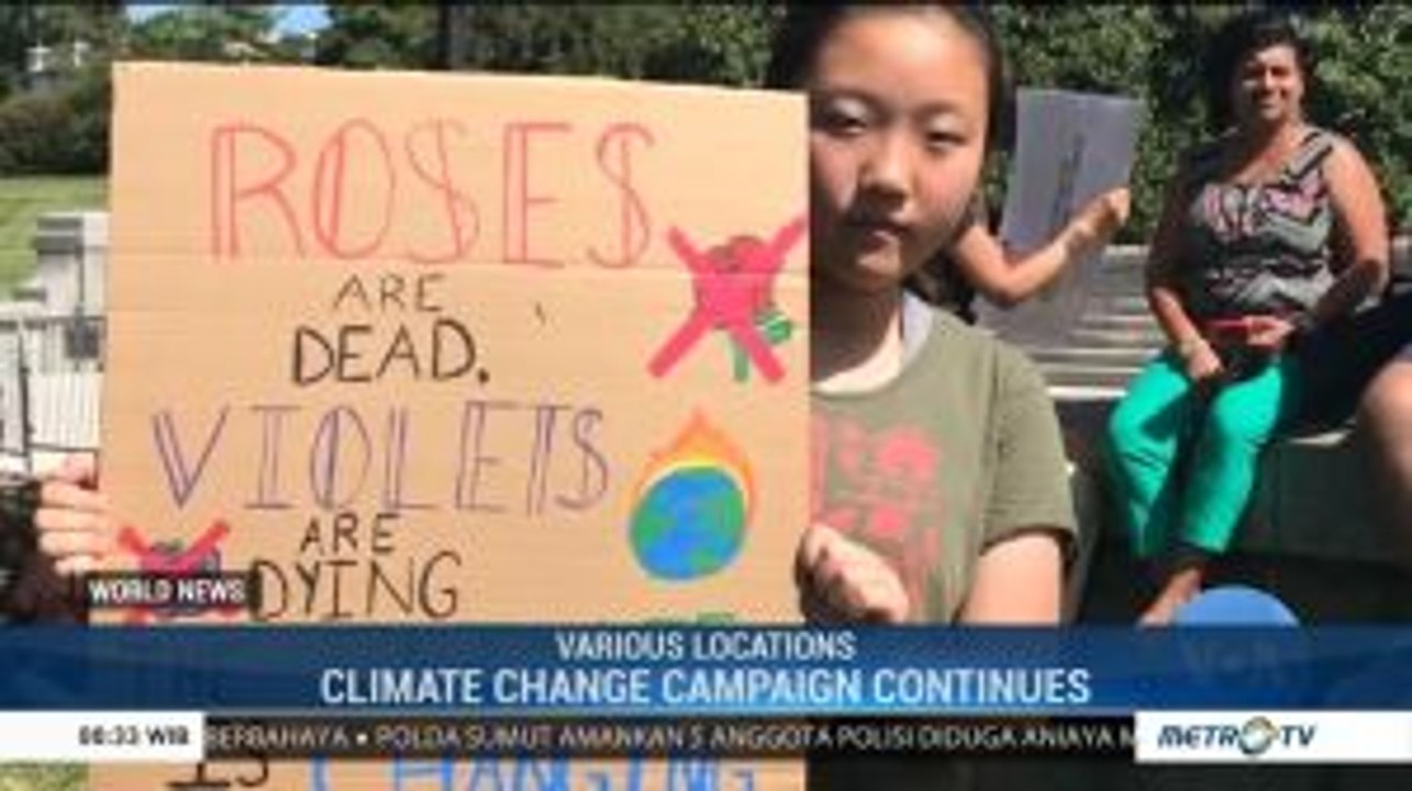 Climate Change Campaign Continues