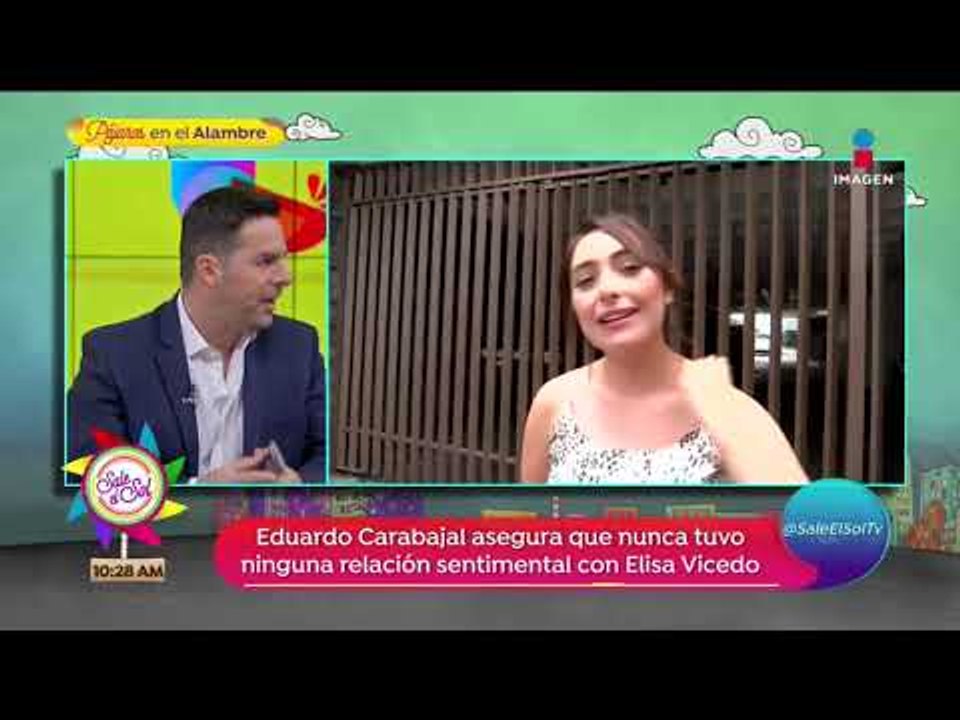 ¡Eduardo Carabajal habla del proceso legal contra Elisa Vicedo! | Sale el Sol