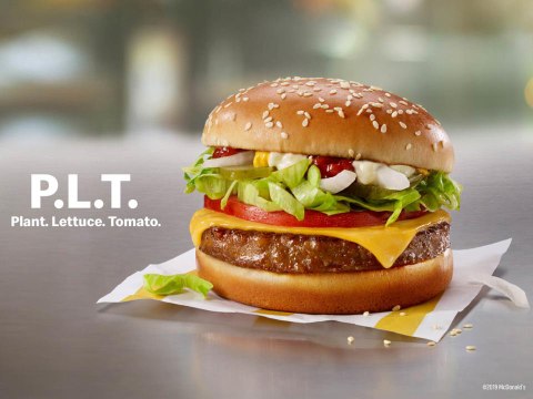 McDonald’s Is Testing Plant-Based Patty Developed with Beyond Meat
